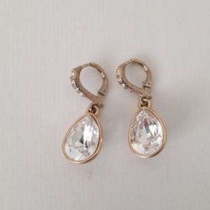 Givenchy Golden Teardrop Earrings